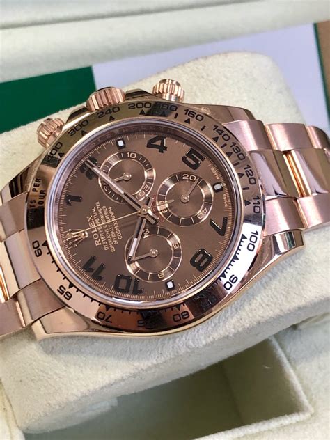 rolex daytona chocolate for sale|rolex daytona chocolate rose gold.